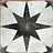 thumbnail - Gres Porcelánico Picasso Star Black mate 20x20