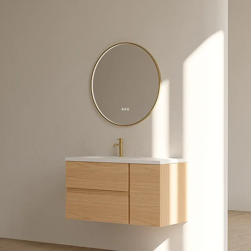 Mueble Suspendido Breit 100 cm Roble