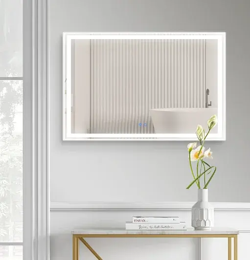 Espejo Luz Led Mark Blanco 120x80 cm