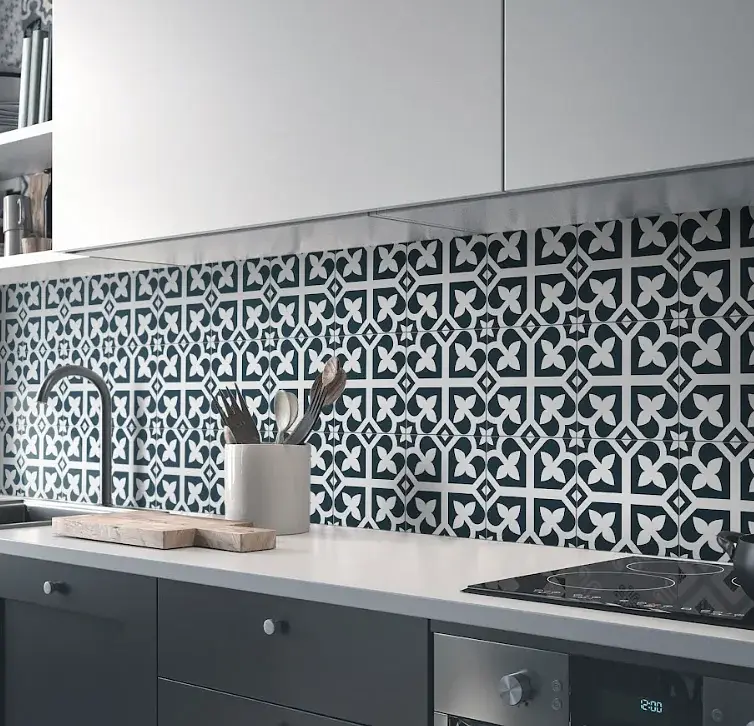 Gres Porcelánico Picasso Soft Blue Mate 20x20 