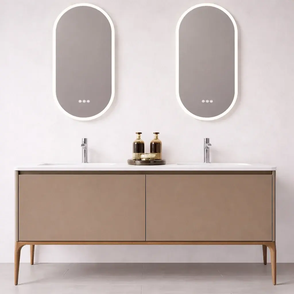 Mueble a Piso Kofel Taupe 150 Incluye Lavamanos