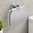 thumbnail - Porta Rollo Klug con Tapa Cromado Wasser 