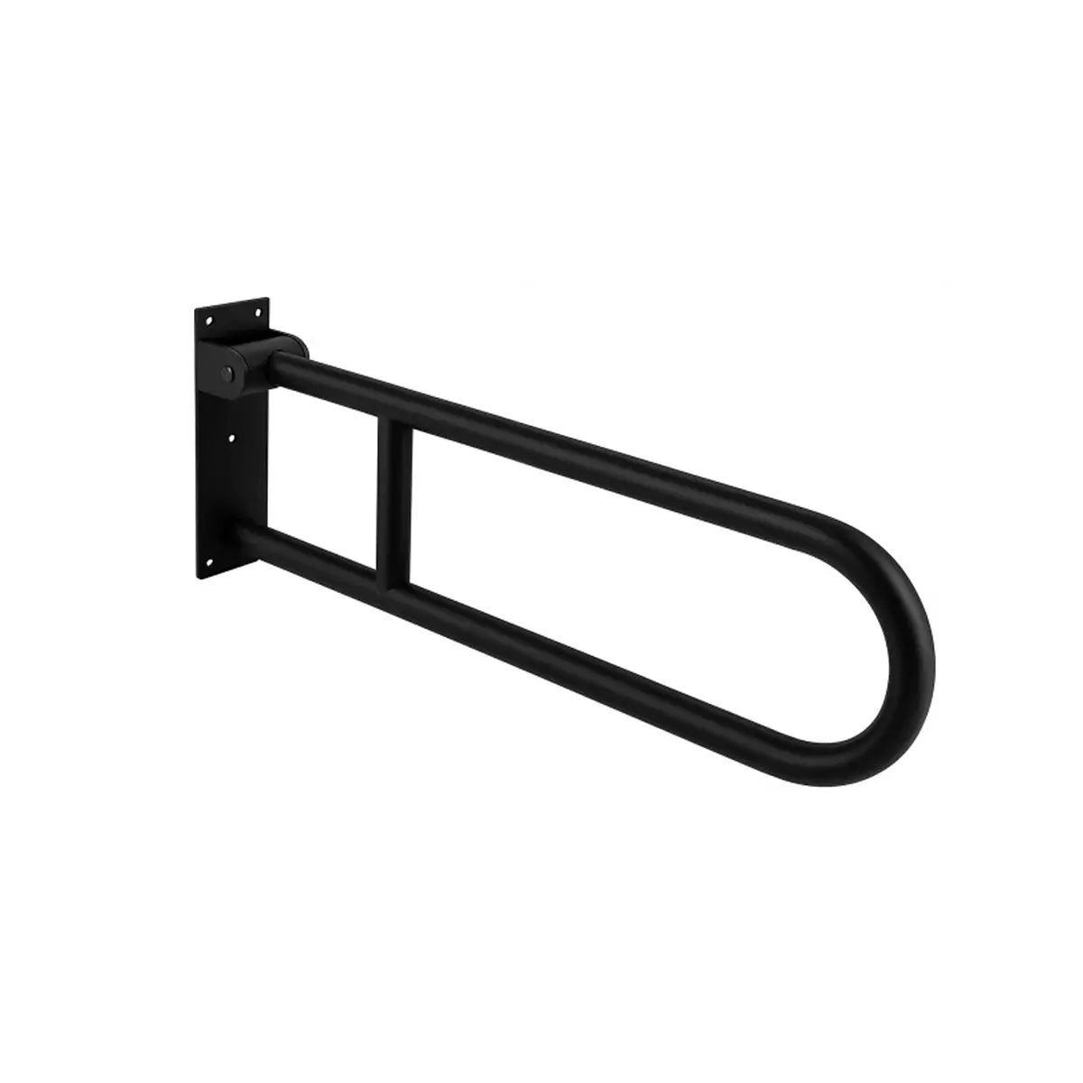 Barra de Seguridad Abatible Public 60 cm Negro