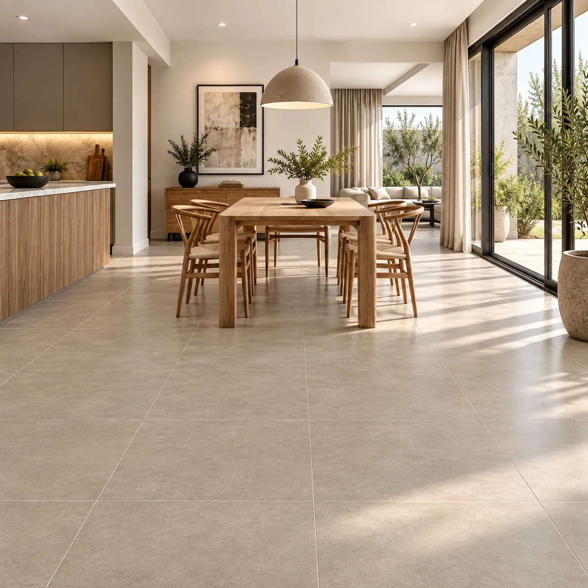 Gres Porcelánico Allee Ocre Mate 30x60