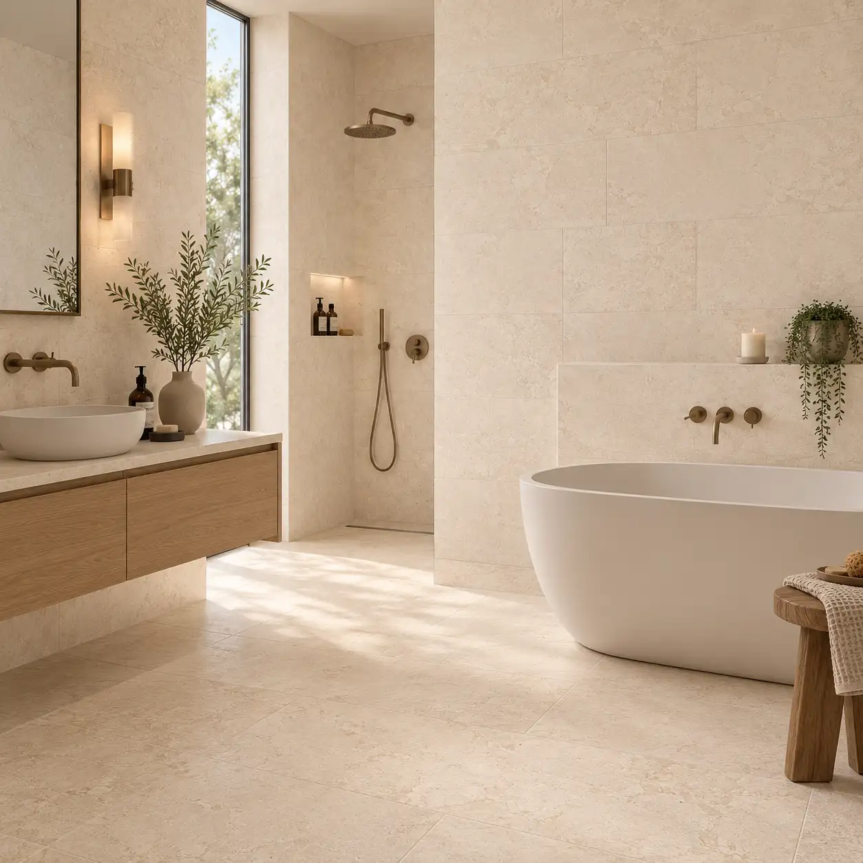 Porcelanato Esmaltado Campastone Natural 32x62,5