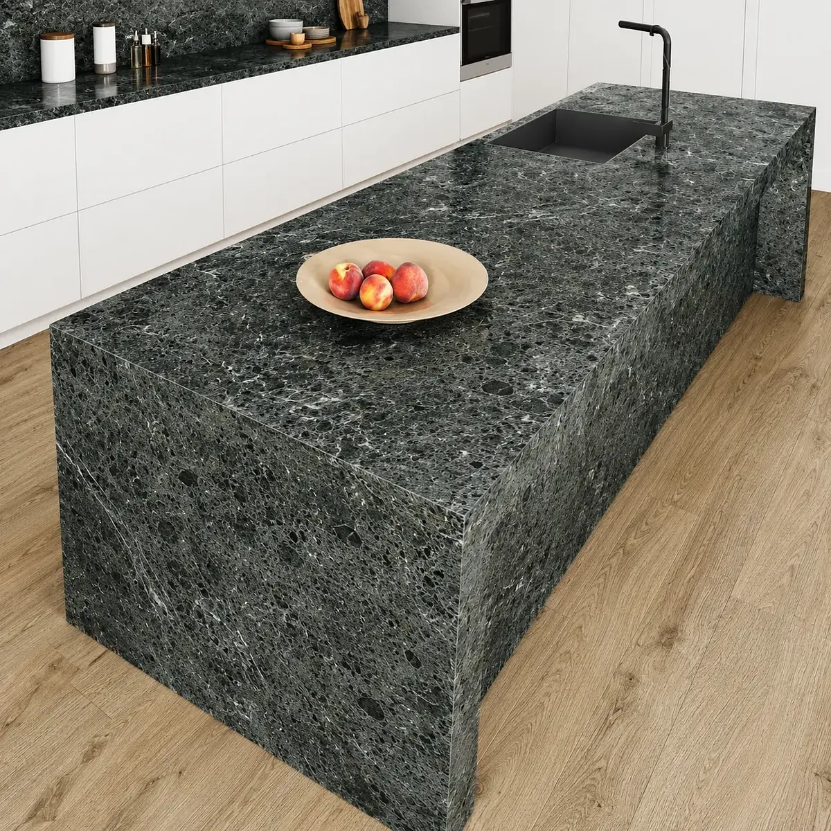 Coverlam Top Artic Antracita 12 mm Natural 324x162 cm