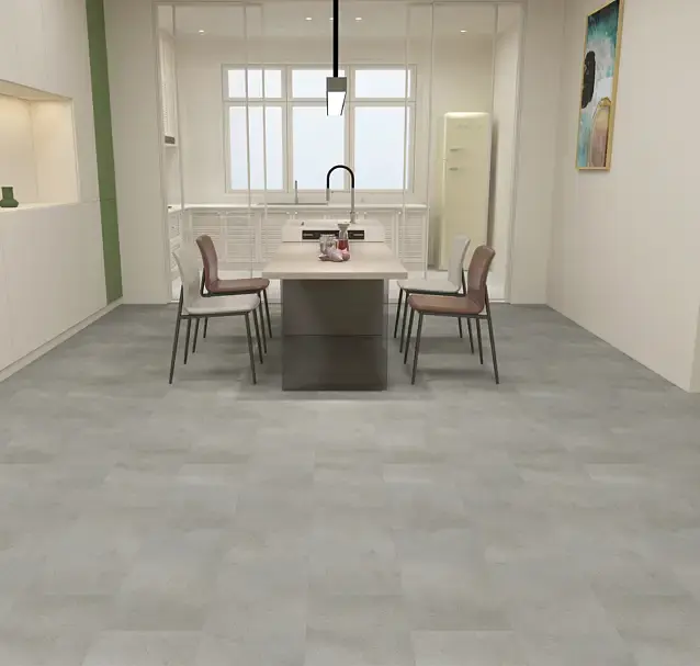 Piso Vinílico LVT Beton Planke Cement 46x91