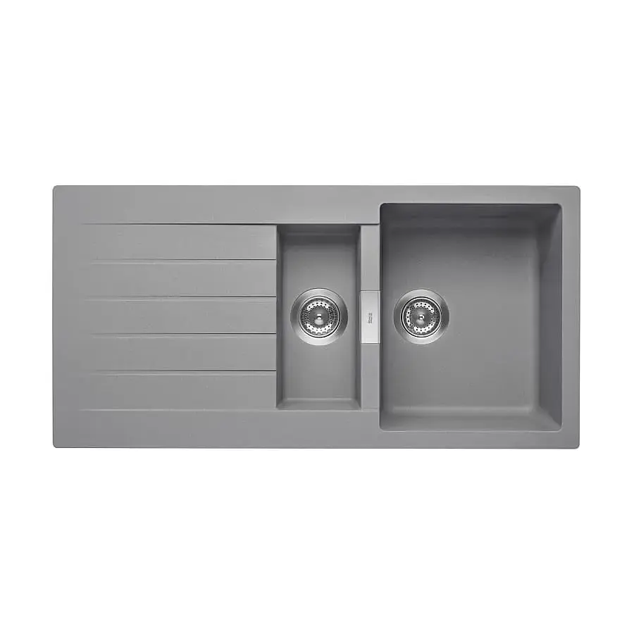 Lavaplatos Oslo Quarzex Gris 100