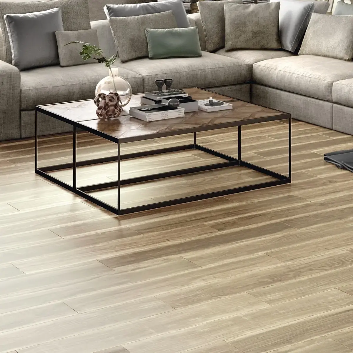 Porcelanato Esmaltado Madagascar Noce Mate 20×120
