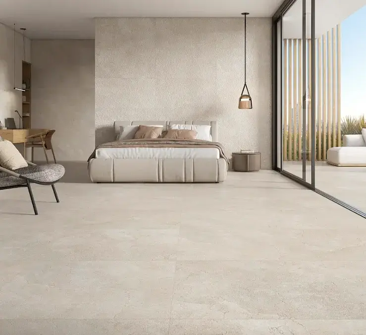 Porcelanato Esmaltado Domus Decor Cream Mate 60x120