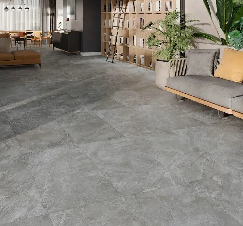 Porcelanato Esmaltado Indic Grey Nanotech 60x120