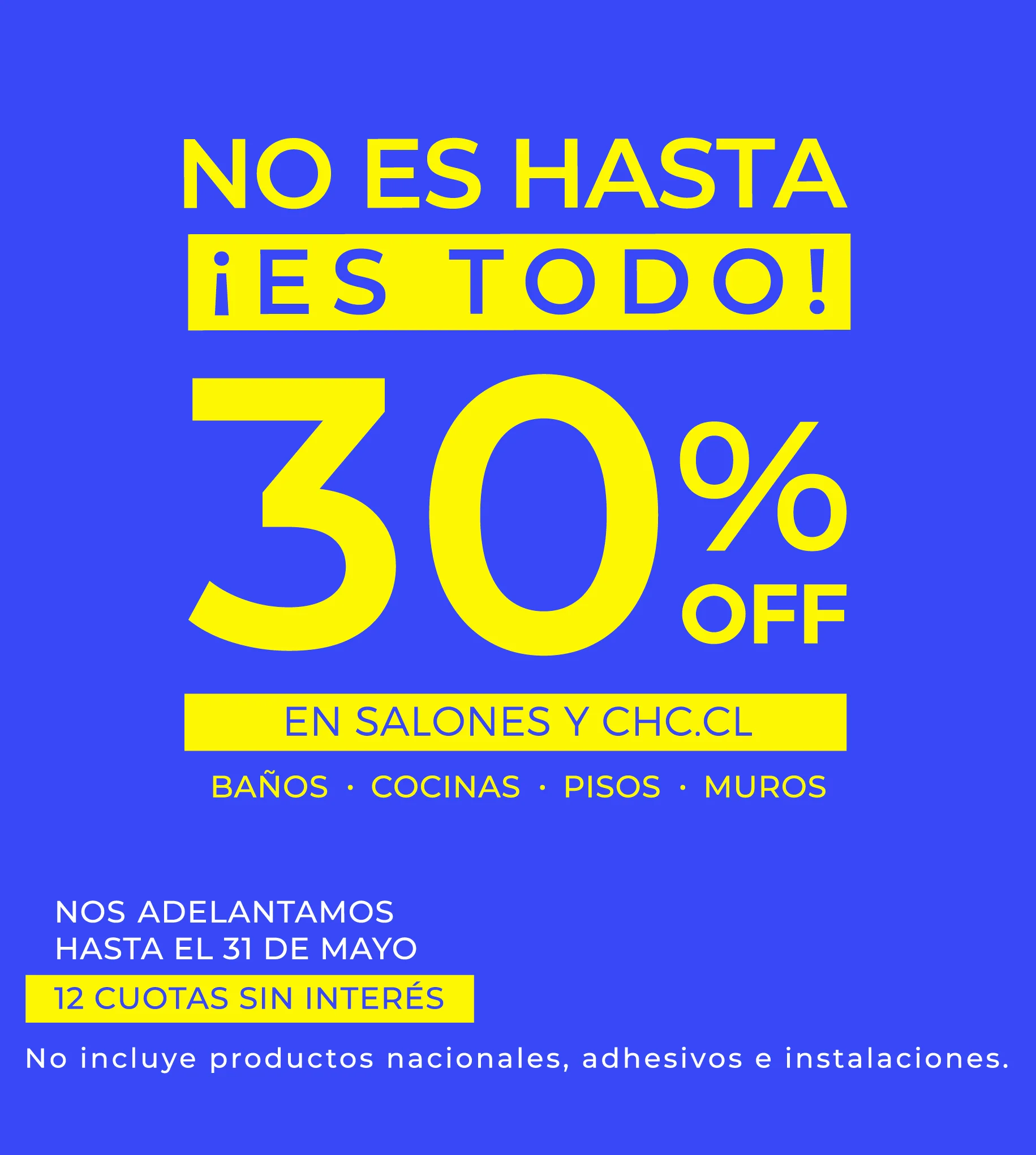 ofertas cyber chc