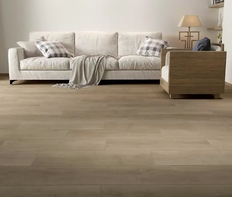 Piso Vinílico LVT Planke Medium Oak 18x122 