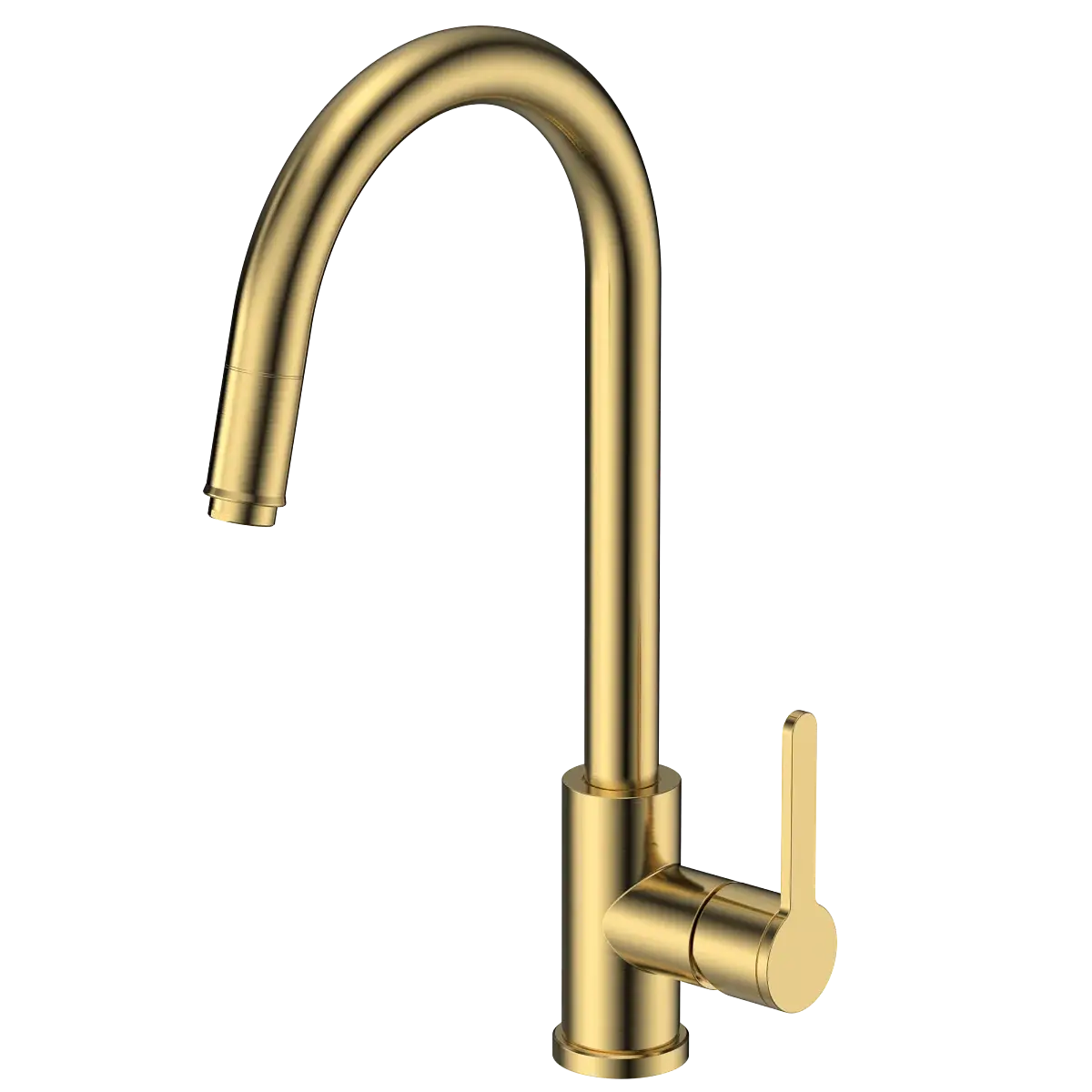 Grifería Lavaplatos Extraíble Linie Brushed Brass