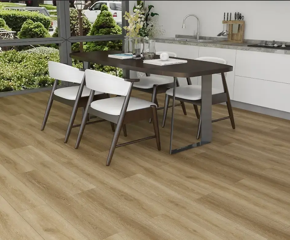 Piso Laminado Blackpool Hydro Tabacco Oak Mate 122x20