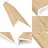 thumbnail - Frente de Escala Recto SPC Nottingham Honey 2400x82x35mm