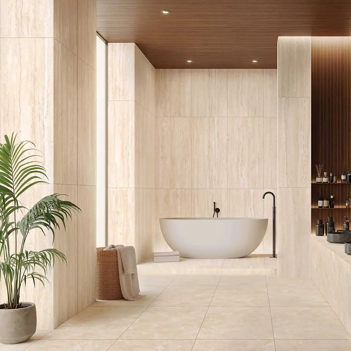Porcelanato Esmaltado Verona Ivory Mate 60x120