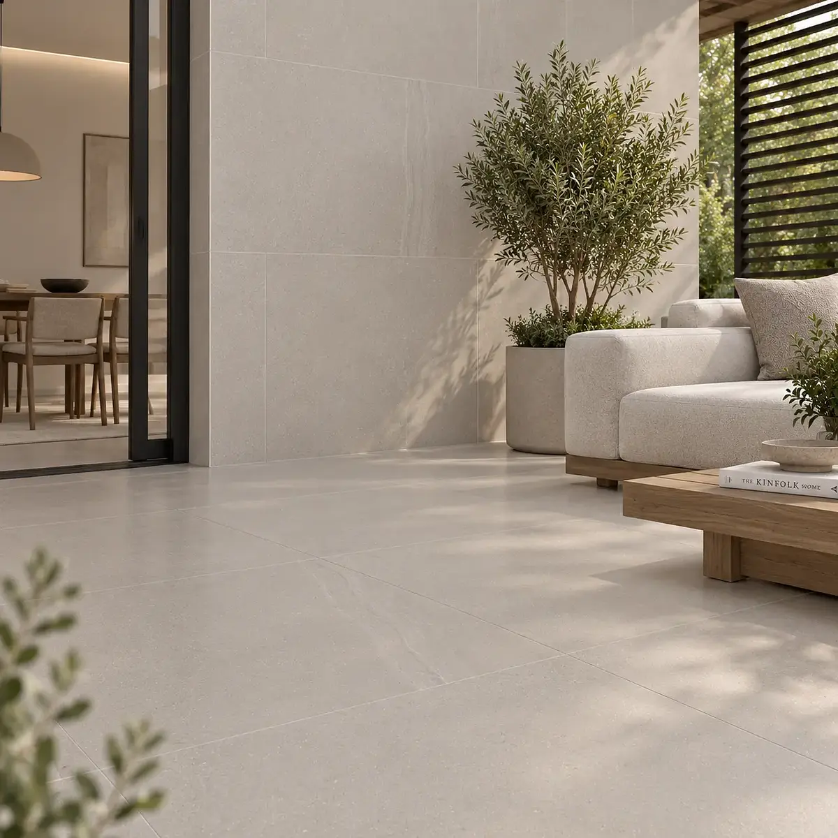 Porcelanato Esmaltado Khali Grey Rectificado Satinado 60x60 cm