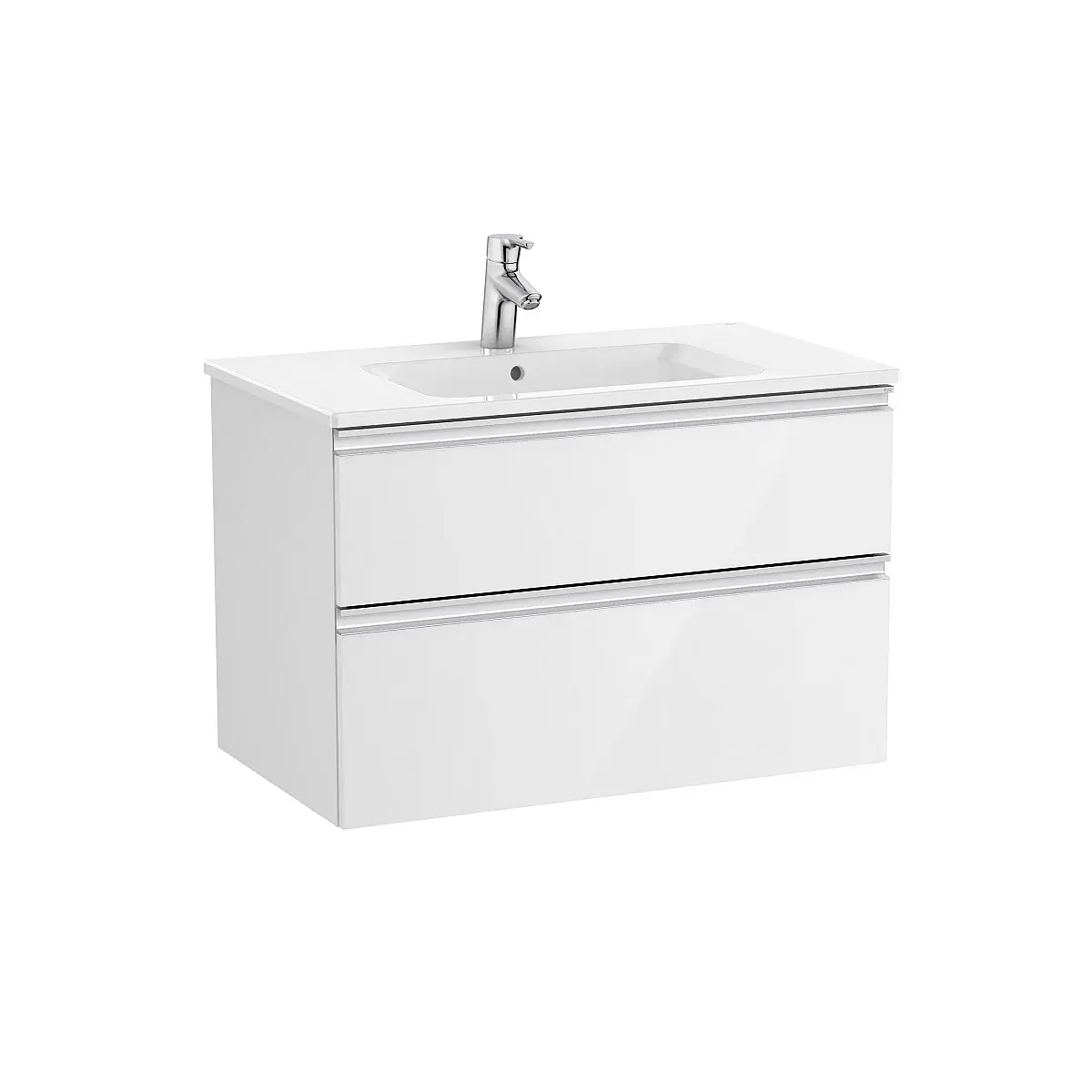Mueble Baño Unik The Gap Blanco 80 cm