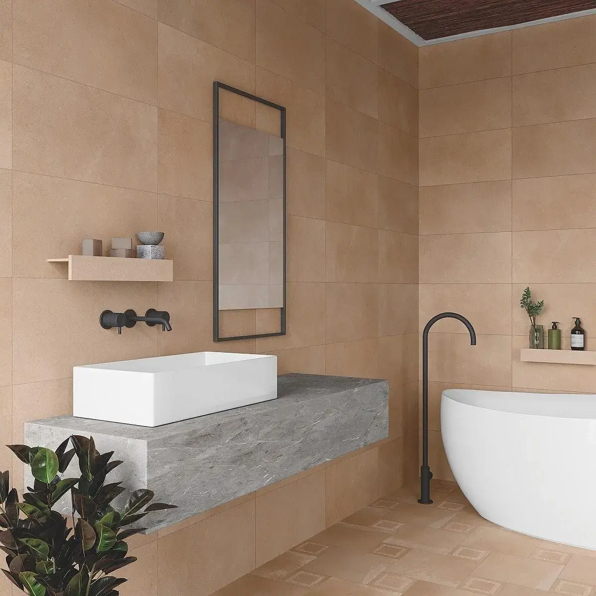 Porcelanato Esmaltado Cottage Natural Mate 33x33