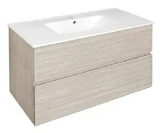 Mueble Suspendido Kunst Albayalde 90 cm Incluye Lavamanos