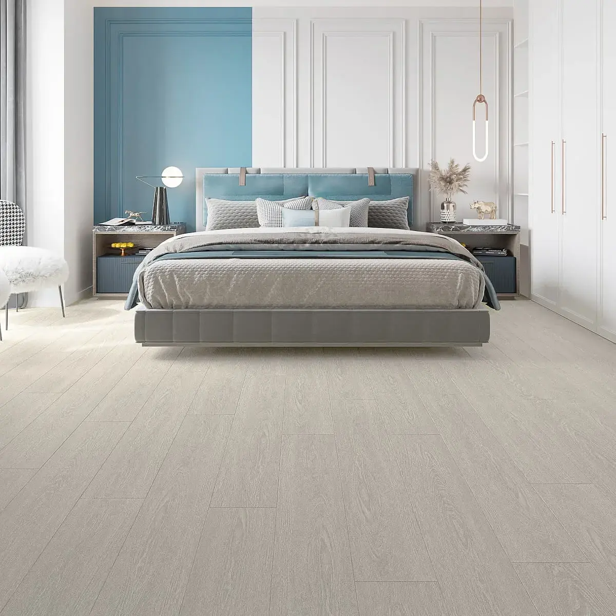 Piso Laminado Liverpool Ivory 122x20