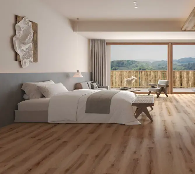 Piso Vinílico Click SPC Leeds Serrano Oak 122x22,8