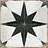 thumbnail - Gres Porcelánico Picasso Star Black mate 20x20