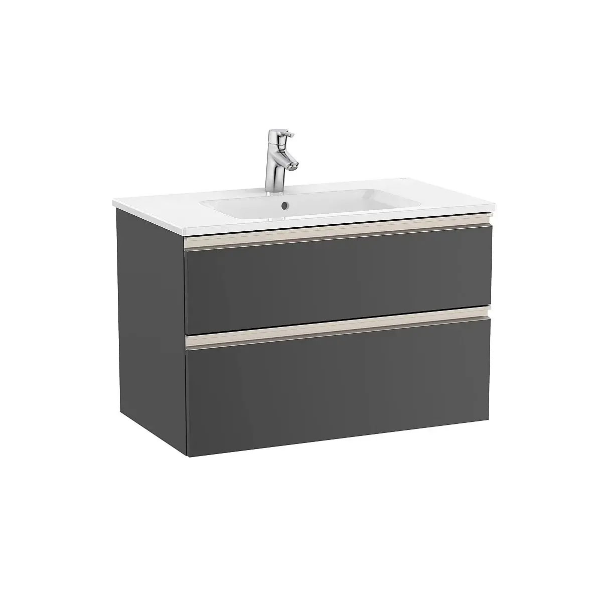 Mueble Baño Unik The Gap Gris 80.5 cm