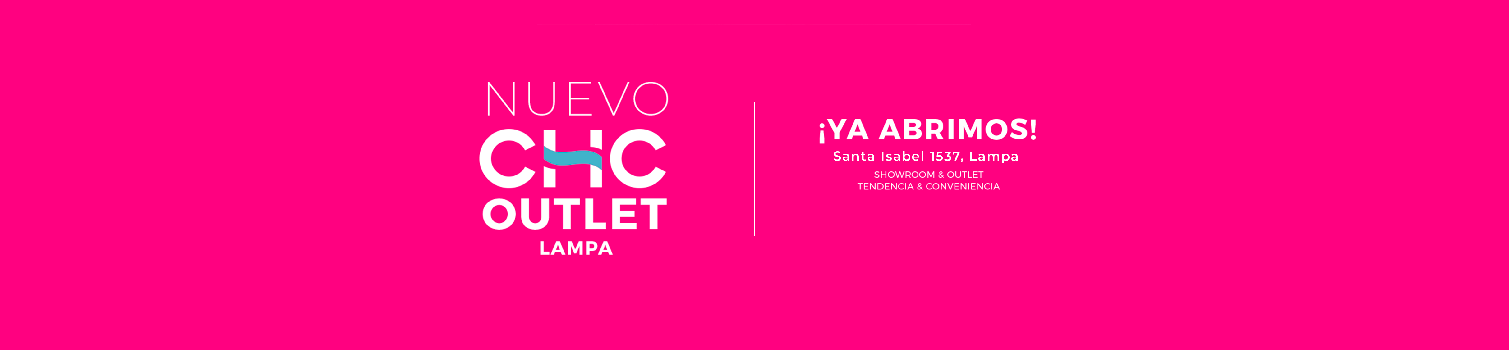 Nuevo outlet CHC Lampa