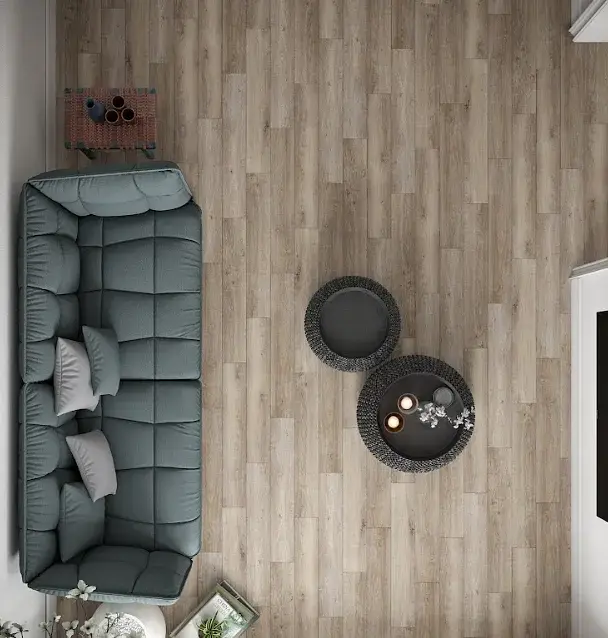 Porcelanato Esmaltado Barkwood Beige Mate 15x90
