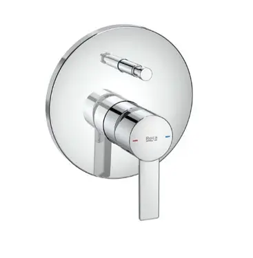 Grifería Baño-Ducha Empotrado Cromado Targa