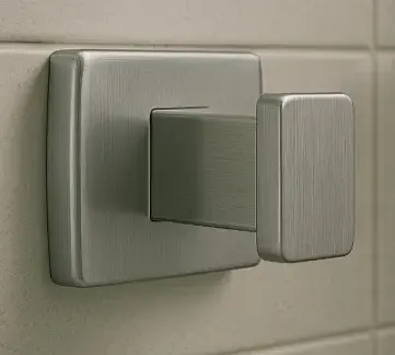 Percha Simple Recta Satinado