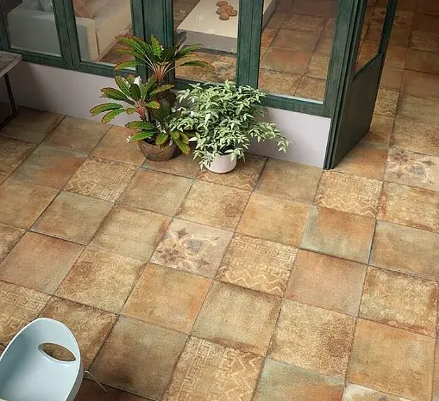 Porcelanato Esmaltado Casa Mila Cotto Mate 50x50