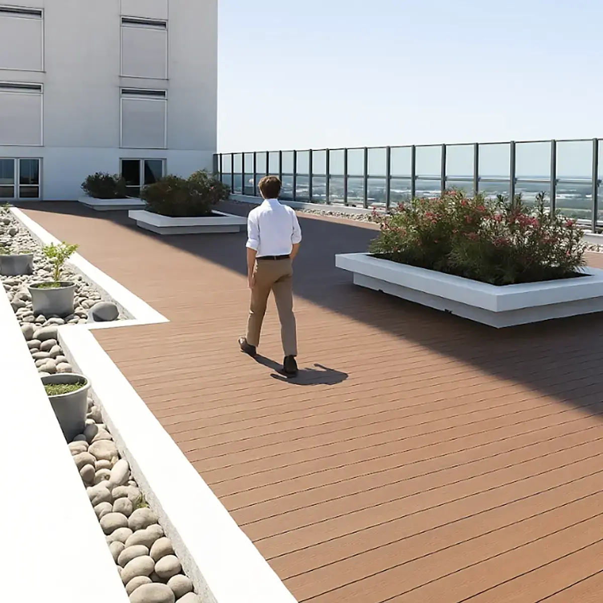Deck WPC Co-Extruido Easydeck Teak 14x220