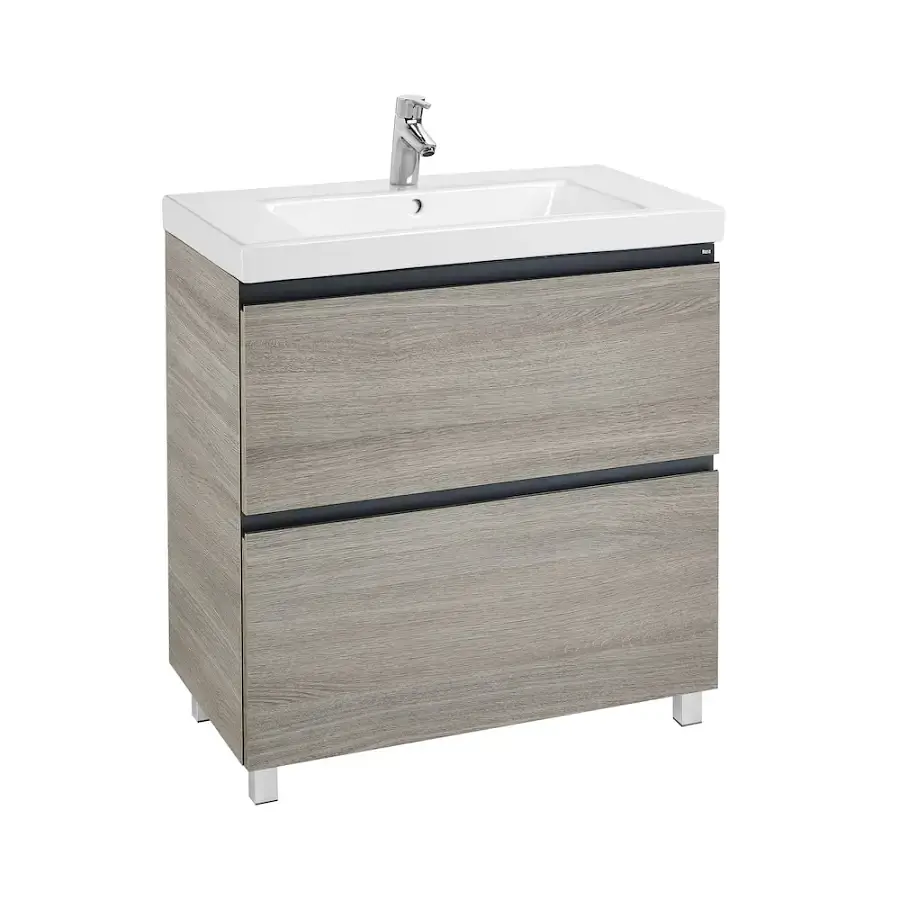 Mueble Baño Lander Roble 80 cm