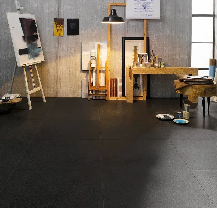 Porcelanato Técnico Masa Coloreada Stone Black Mate 60x120