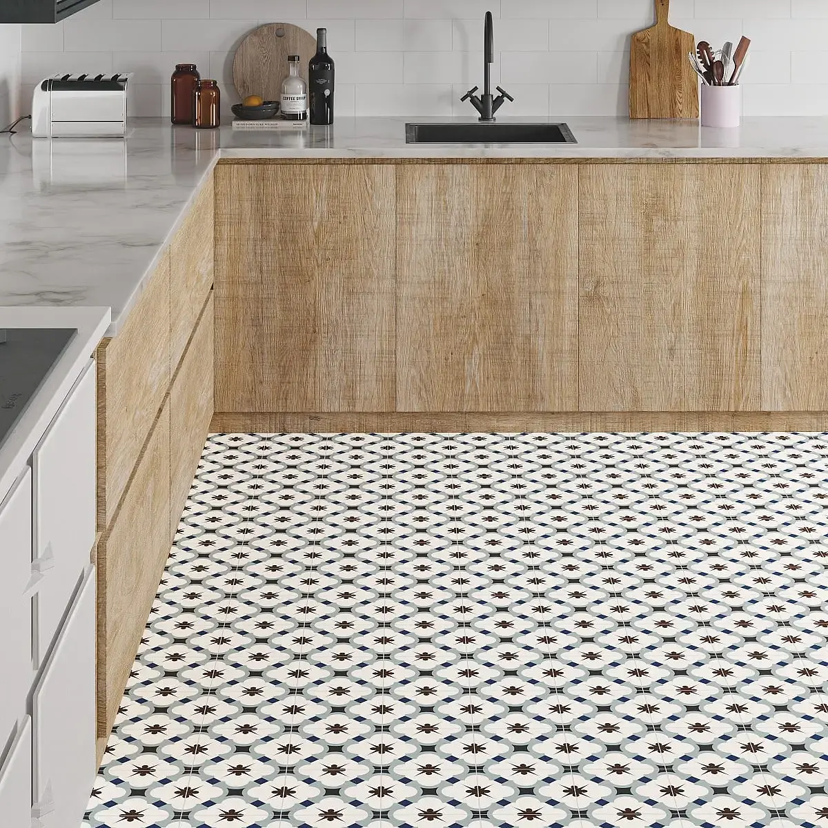 Porcelanato Esmaltado Grace Beige Mate 33x33