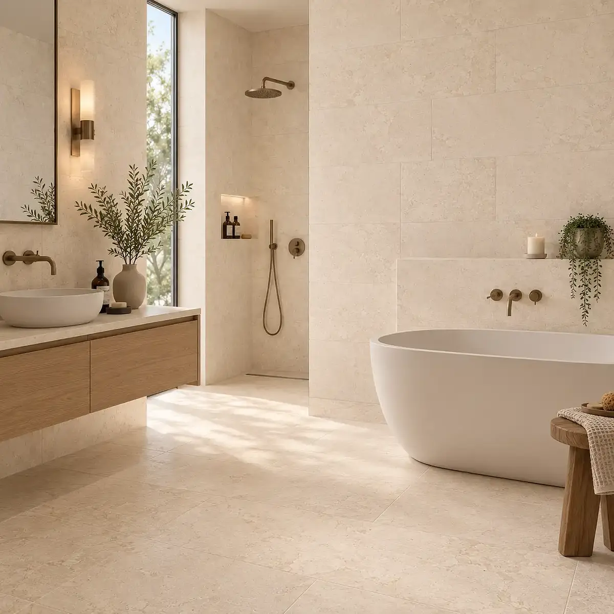 Porcelanato Esmaltado Campastone Natural 32x62,5