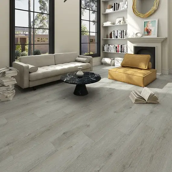 Piso Vinílico Click SPC Leeds Cotton Oak 122x22,8