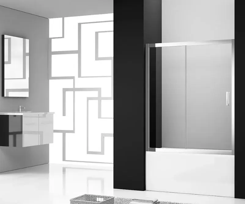 Mampara Corredera Malve-B Cromado 170x150