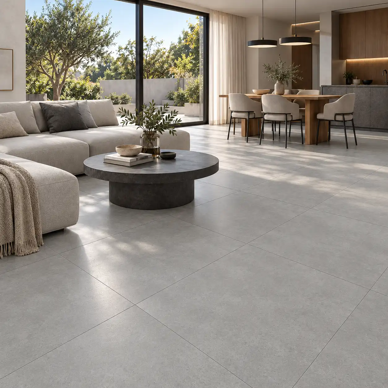 Gres Porcelánico Allee Gris Mate 60x60