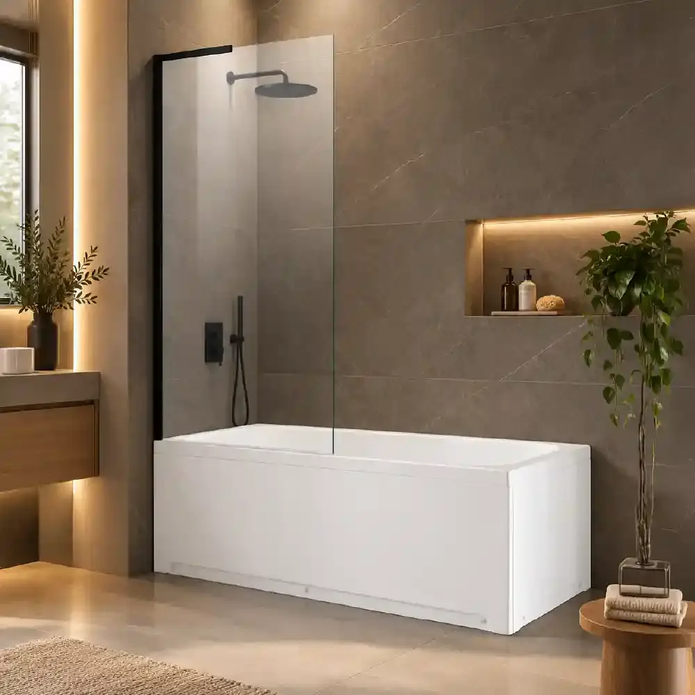 Mampara Fija para Bañera Kristall N