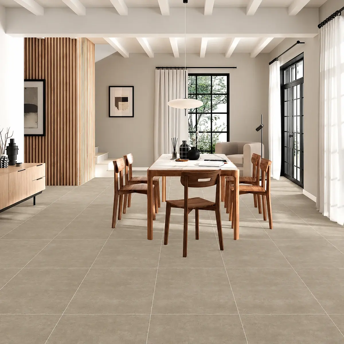 Gres Porcelánico Allee Ocre Mate 30x60