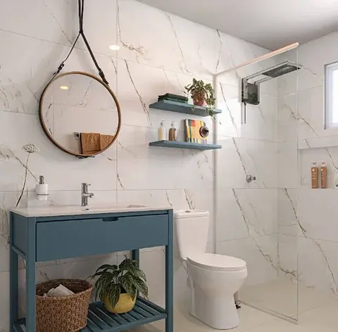 Porcelanato Esmaltado Branco Parana Satinado 60x120