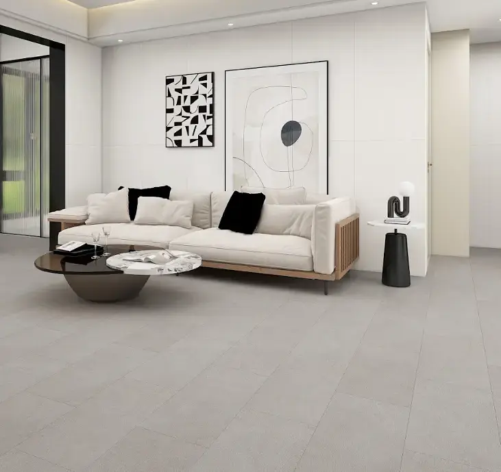 Piso Vinílico LVT Beton Planke Light Concrete 46x91