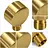 thumbnail - Toma de Agua Redonda Brushed Brass