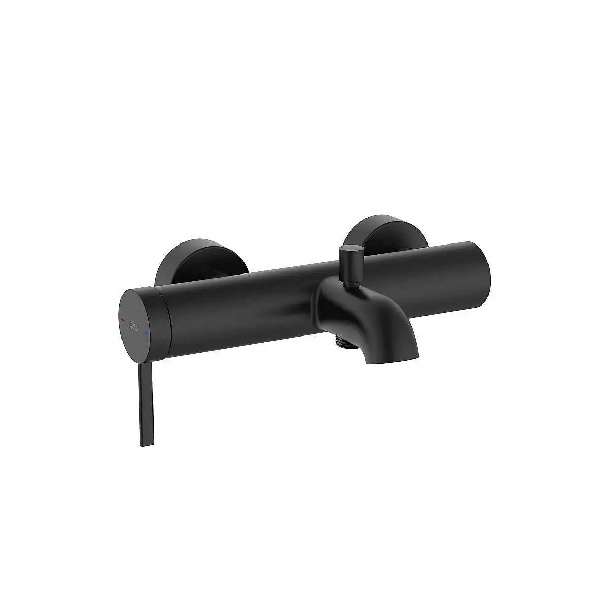 Mezclador Monomando Baño Ducha Ona Negro Mate
