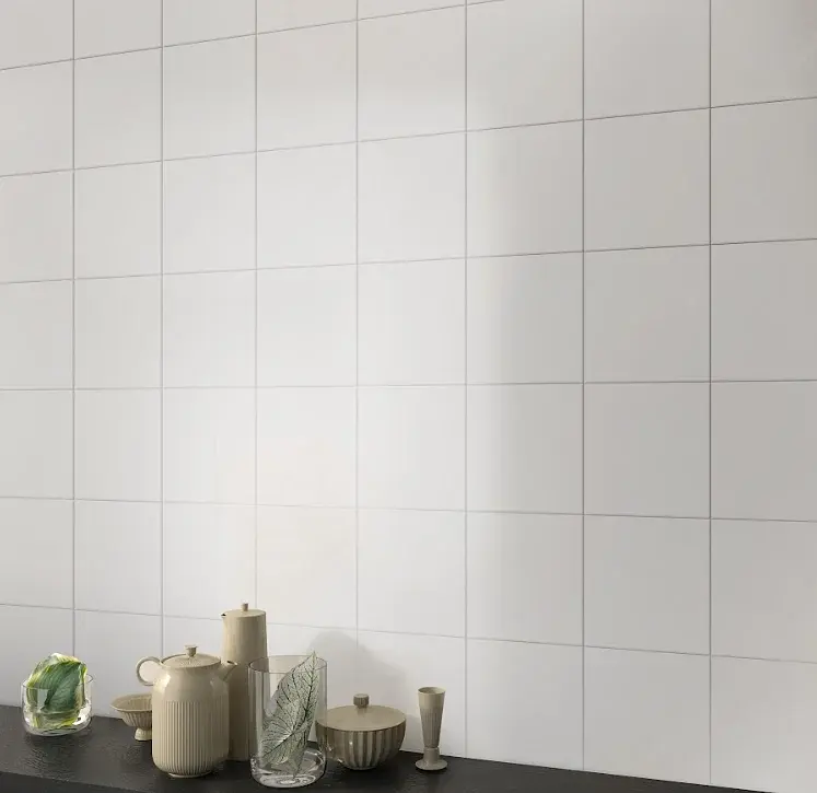 Gres Porcelánico Picasso White Mate 20x20 