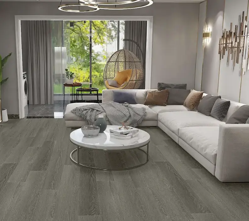 Piso Vinílico SPC Nottingham Espresso 122x23